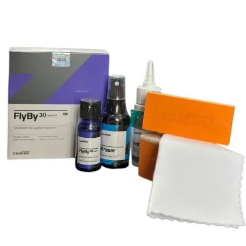 CARPRO FlyBy30 kit 20 ml - кварцове захисне покриття для скла, анти-дощ, набір, 10+ міс